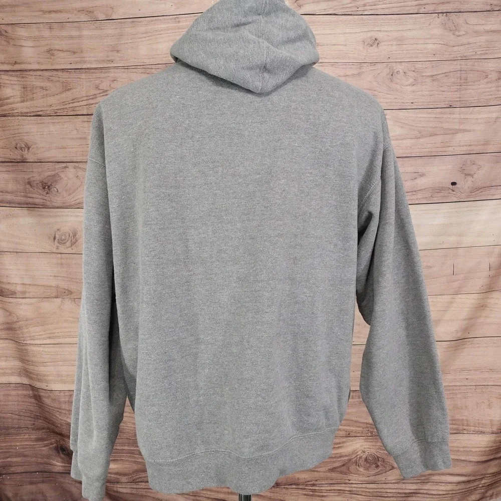 Southern Illinois Salukis Hoodie Sweatshirt Gray NCAA SIU Mens XL - Picture 4 of 7